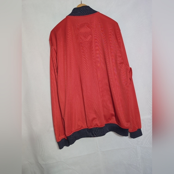 US Polo Assn. Men's XL Red Satin Jacket with Embroidered Logo - Picture 4 of 7